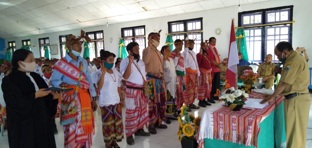 7 Desa di Kecamatan Tobu Gelar Pelantikan Perangkat Desa Serentak, Minus Desa Tune