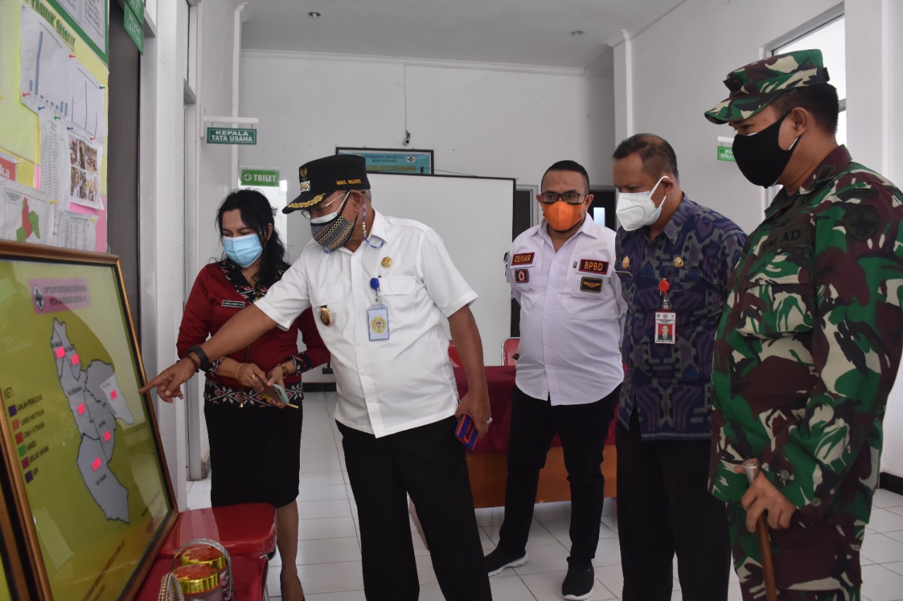 Wakil Walikota Kupang Pantau Puskesmas, Demi Dorong Percepatan Vaksinasi 