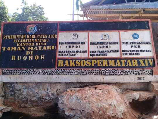 Di Desa Taman Mataru Alor, Yang  Meninggal Hingga PNS Dapat BLT, Saya Menyesal