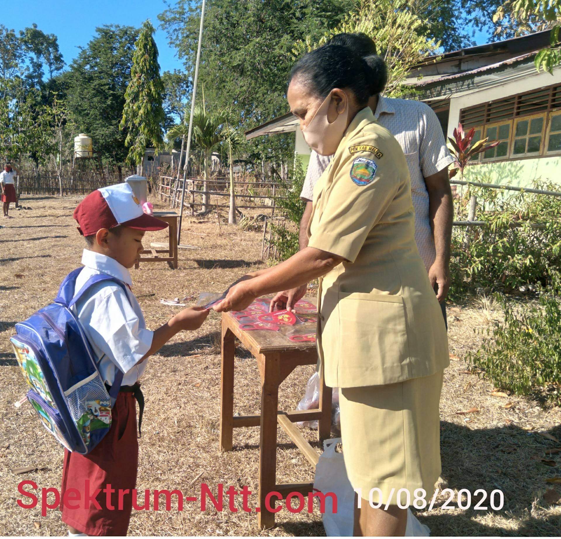 SDK Nurobo di Malaka Mulai Lakukan Tatap Muka Dengan Siswa