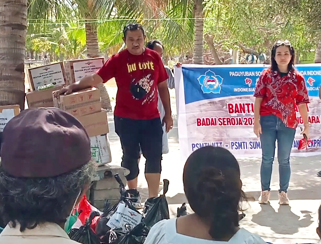 PRB dan PSMTI Salurkan Bantuan Bagi Warga Pulau Nusamanuk
