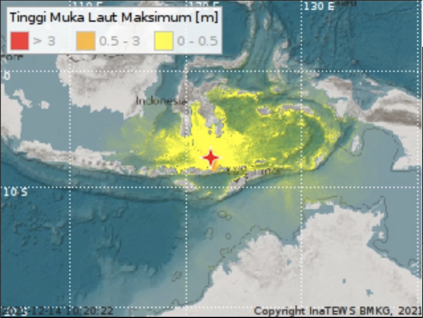 Gempa 7,4 Magnitudo di Barat laut Larantuka,  Warga Diimbau  Ikuti Arahan dari BPBD, BNPB dan BMKG 