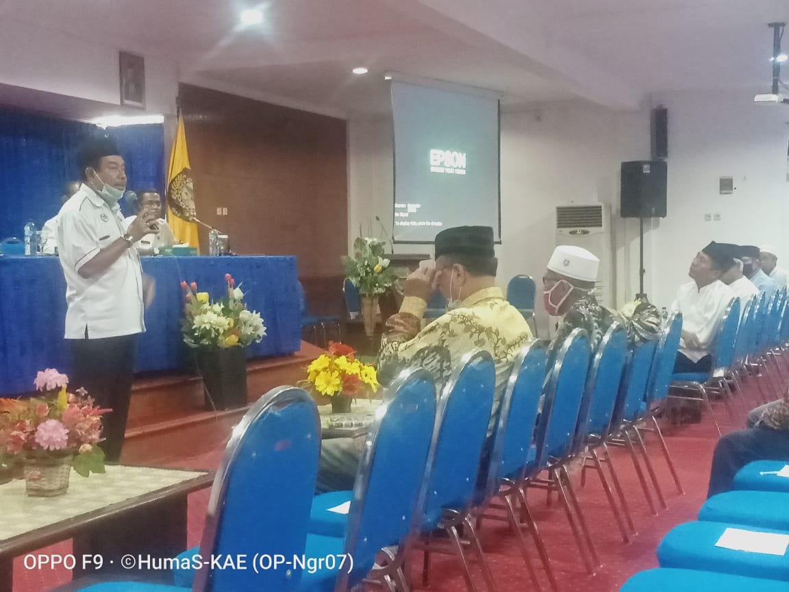 Pemda Ende Lakukan Pertemuan  Dengan Kementerian Agama Ende Bahas Soal Covid-19 