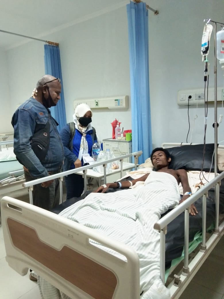 Ini Kondisi Terkini Sandro Ahmad, Pria Asal Sikka Yang Dirawat Di RS Bangka Belitung