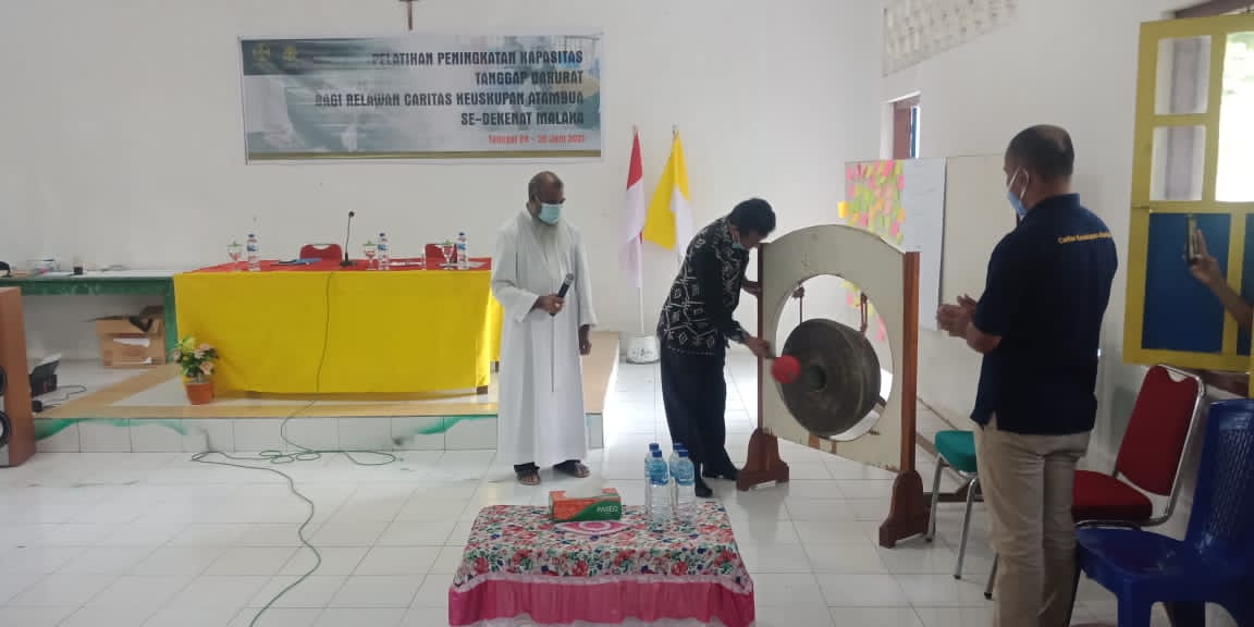Caritas Keuskupan Atambua Gandeng Caritas Indonesia Gelar Kegiatan PPKTD