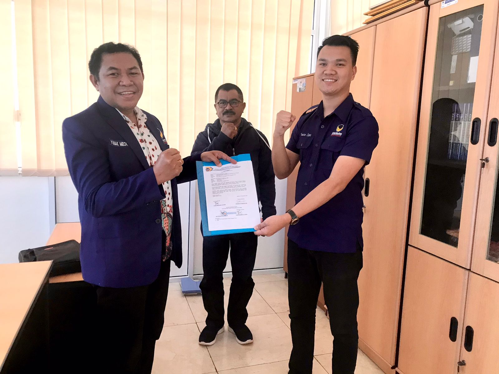 Fransisco Lopez Terima Mandat Sebagai Ketua DPW GARPU Nasdem NTT