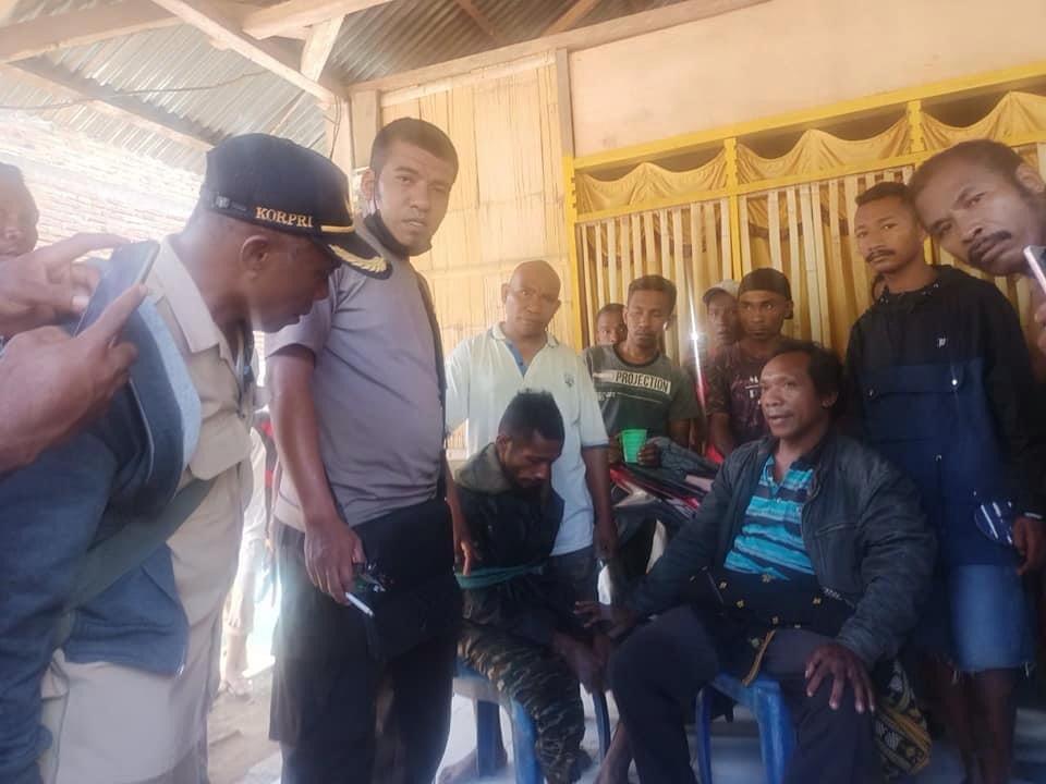 Terduga Pelaku Pembunuhan Anak di Nirangkliung - Sikka Akhirnya Ditangkap Oleh Polres Sikka