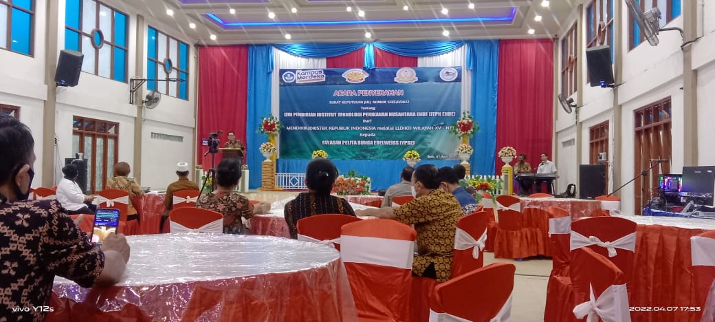 Institut Teknologi Perikanan Nusantara Ende Menggelar Grand Loucing, Hal ini Yang Dilakukan 