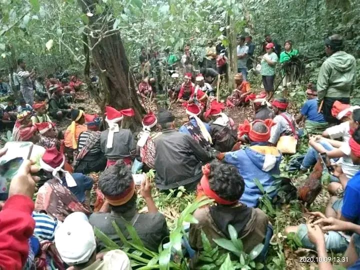 Mengenal Budaya Penganut Kepercayaan Marapu Sumba Tengah  Quot Ritual Purung Taliangu Marapu.