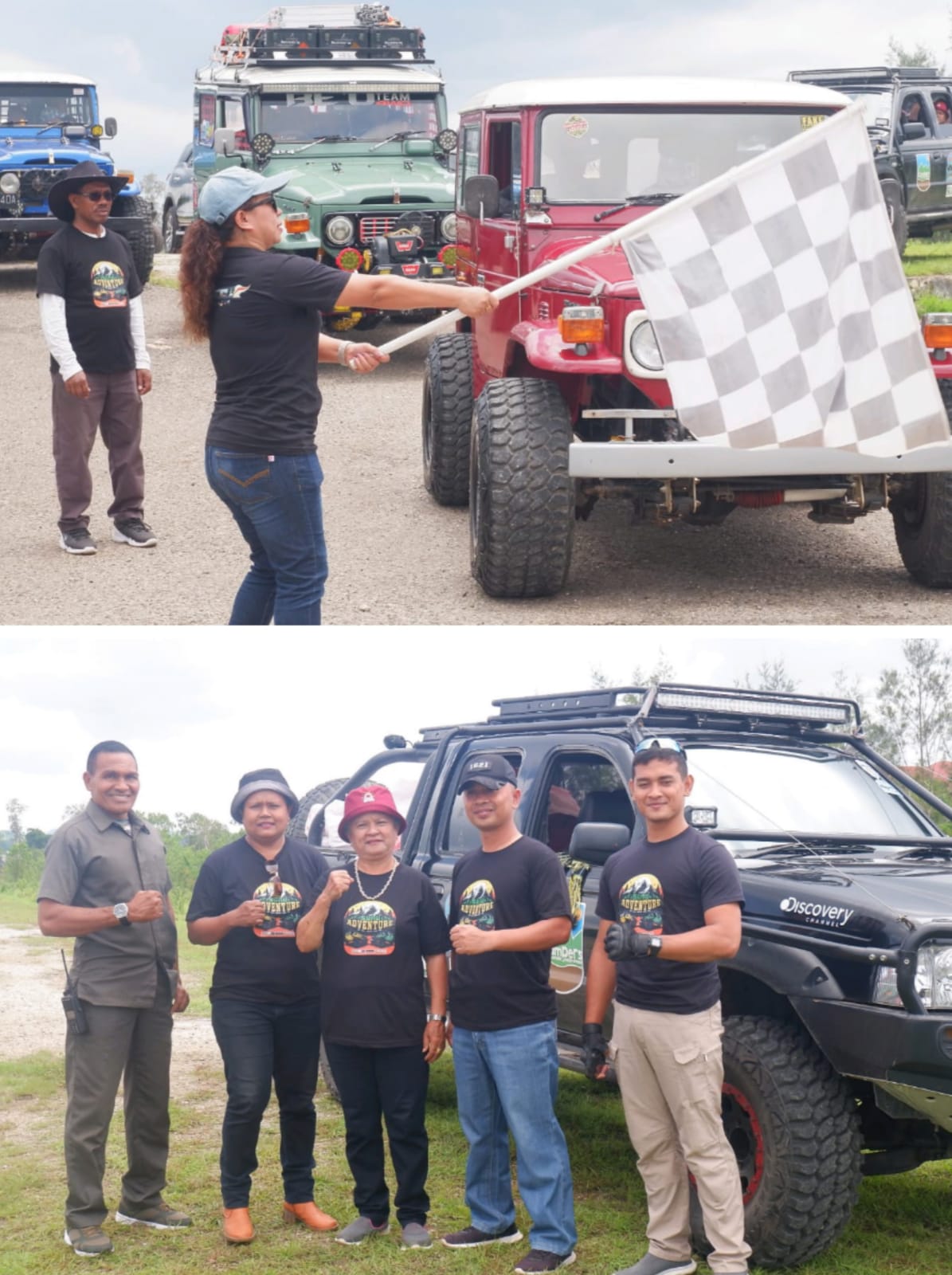 Bupati TTS Lepas TSA, Dandim 1621/TTS Beri Dukung Guna Berantas Stunting Dan Promosi Wisata