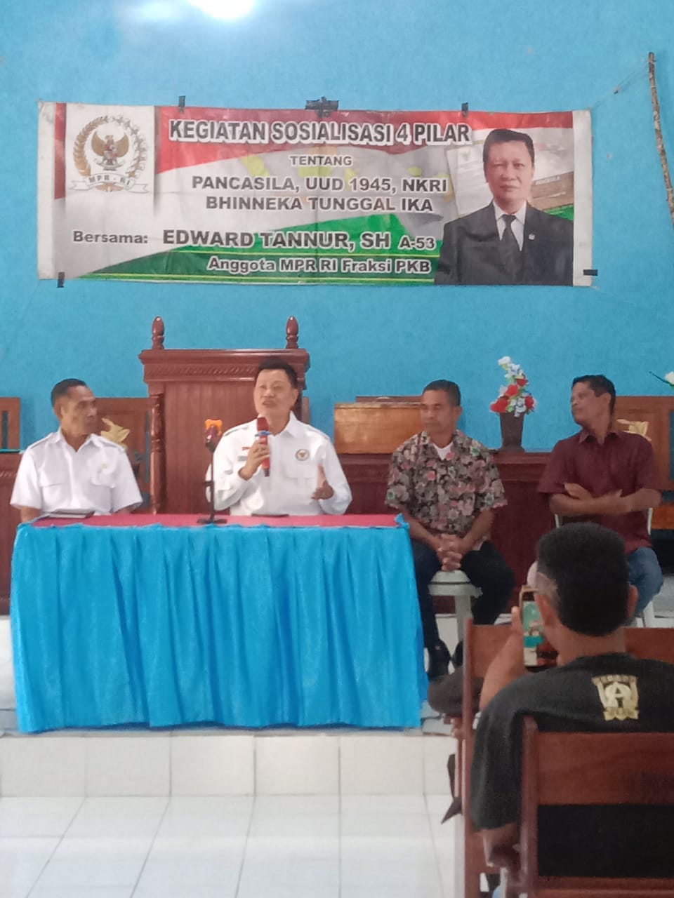 Edward Tannur Rutin Jalankan Program MPR/DPR-RI Di Dapil NTT II