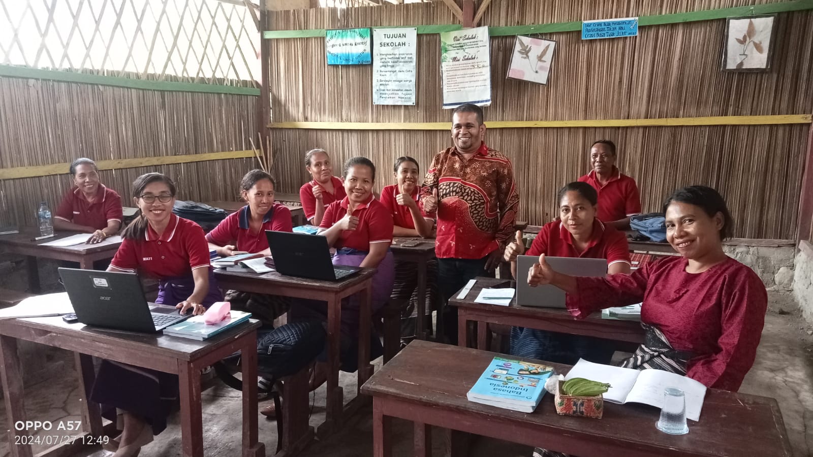 Jawab Tuntutan Kurikulum Pendidikan, SMPS 17 Agustus Webalu Lakukan Kegiatan IHT Kurikulum Merdeka