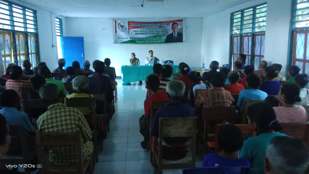 Menjelang Akhir Masa Jabatan, Edward Tannur Masih Rutin Berkunjung Ke Desa