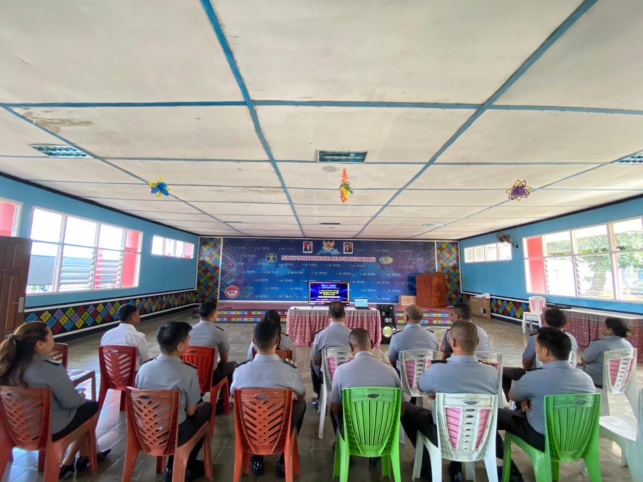 Rutan Kefamenanu Hadiri Launching Webinar Series Dengan Tajuk 