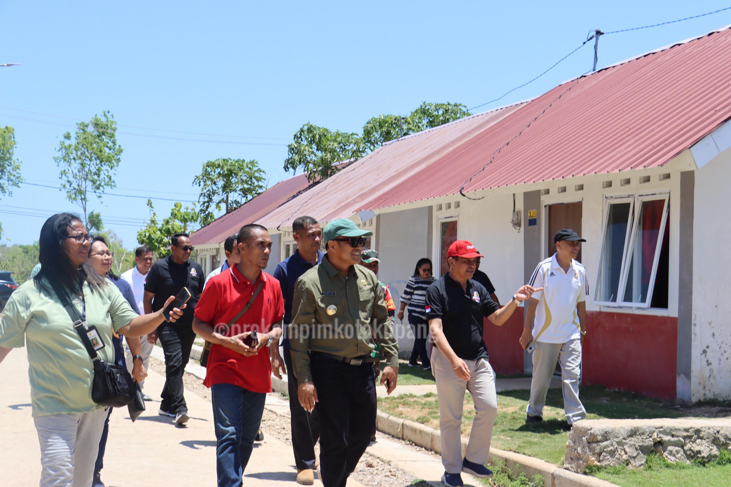 Pj. Wali Kota Tinjau Sejumlah Aset Yang Dikerjakan Kementrian PUPR Di Kota Kupang