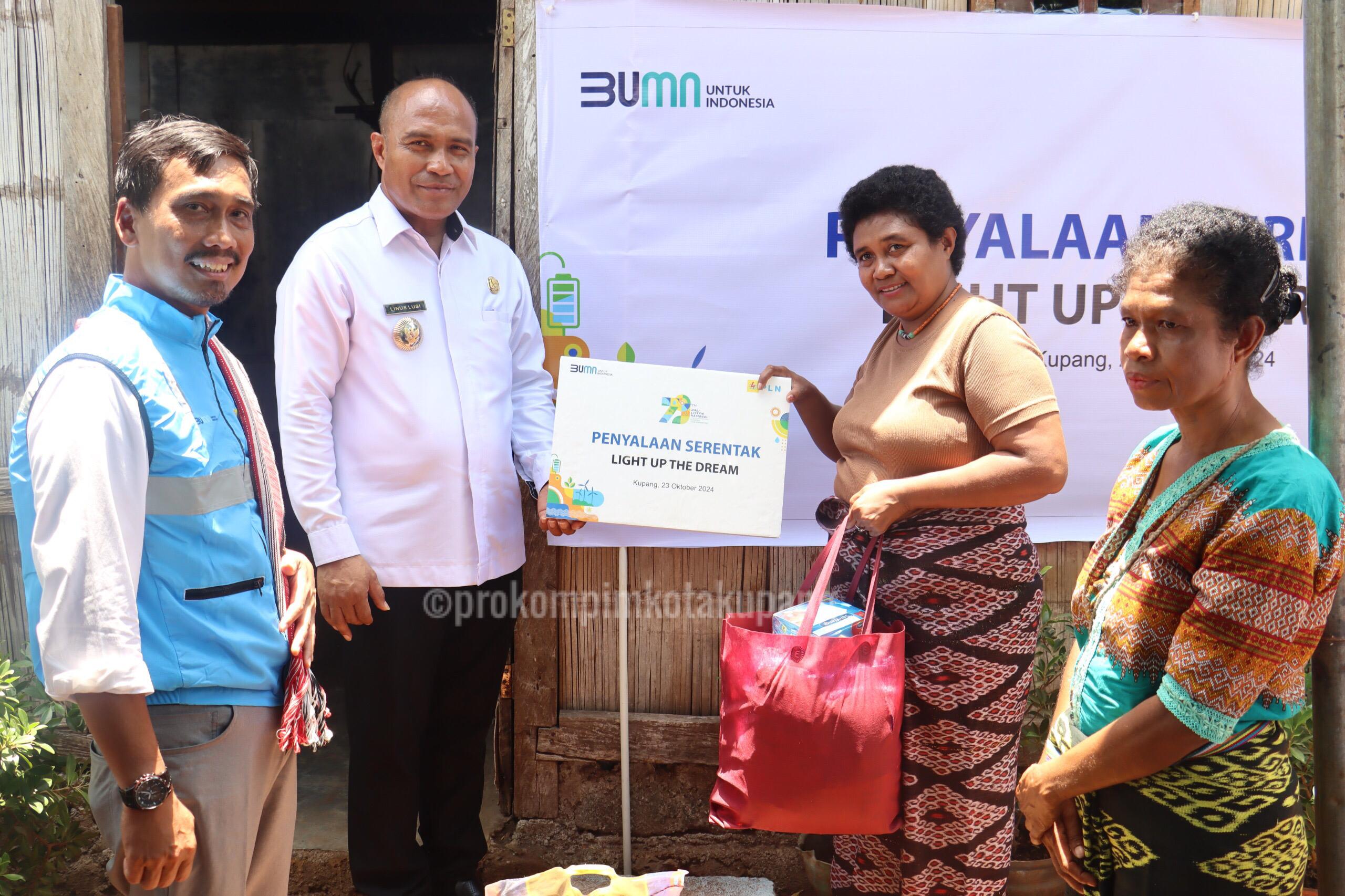 Pj. Walikota Kupang Apresiasi Program Light Up The Dream PLN