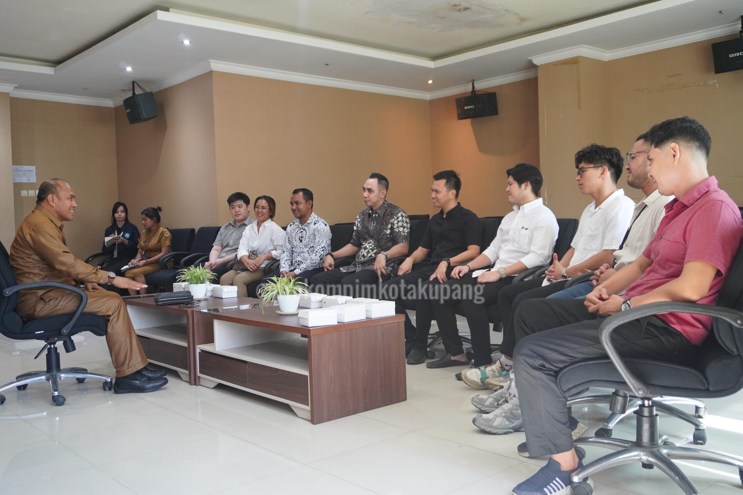 Audiensi Dengan Pengurus HIPMI, Penjabat Walikota Kupang Minta Dukungan Berantas Masalah Stunting