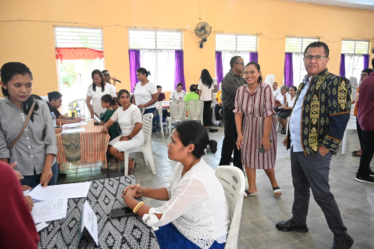 RS Leona & Pemkab Kupang Gelar Baksos di Takari, 120 Paket Sembako Dibagikan