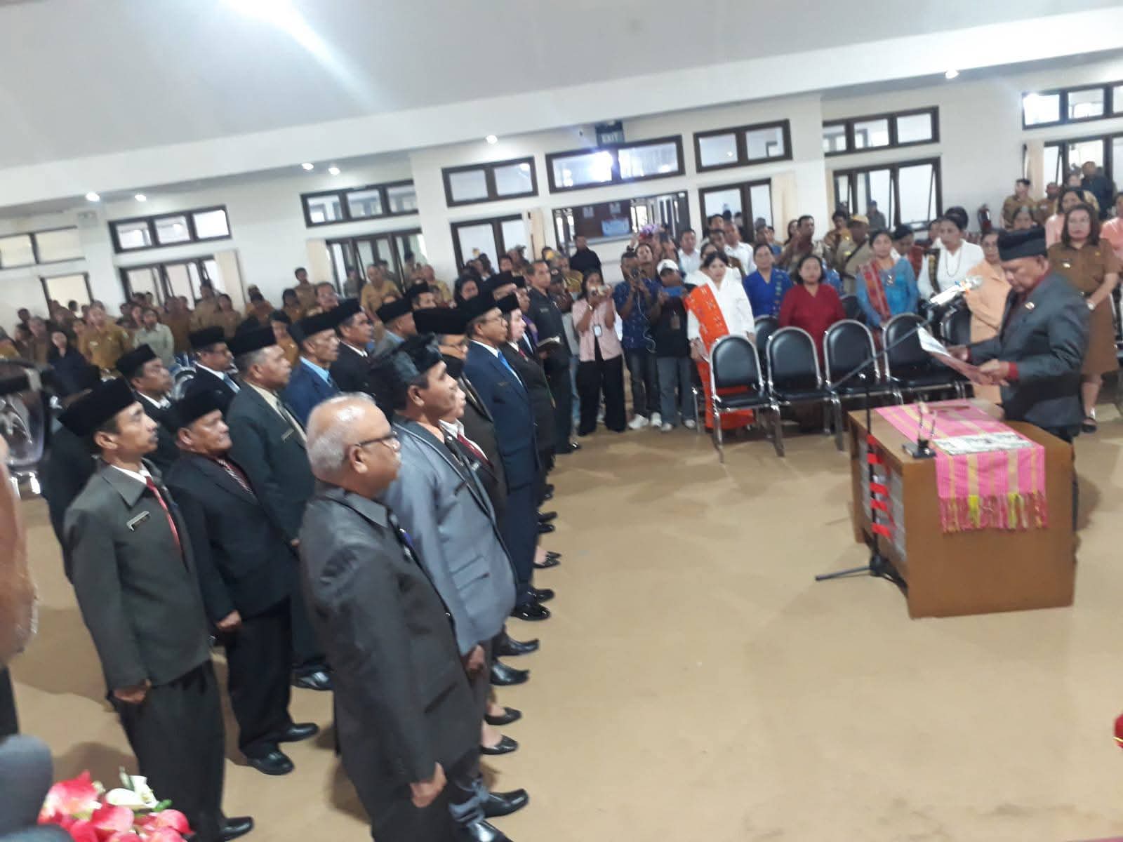 Bupati TTS Rotasi Pejabat Tinggi Pratama, Pejabat Eselon III dan IV Menunggu Kajian Kinerja