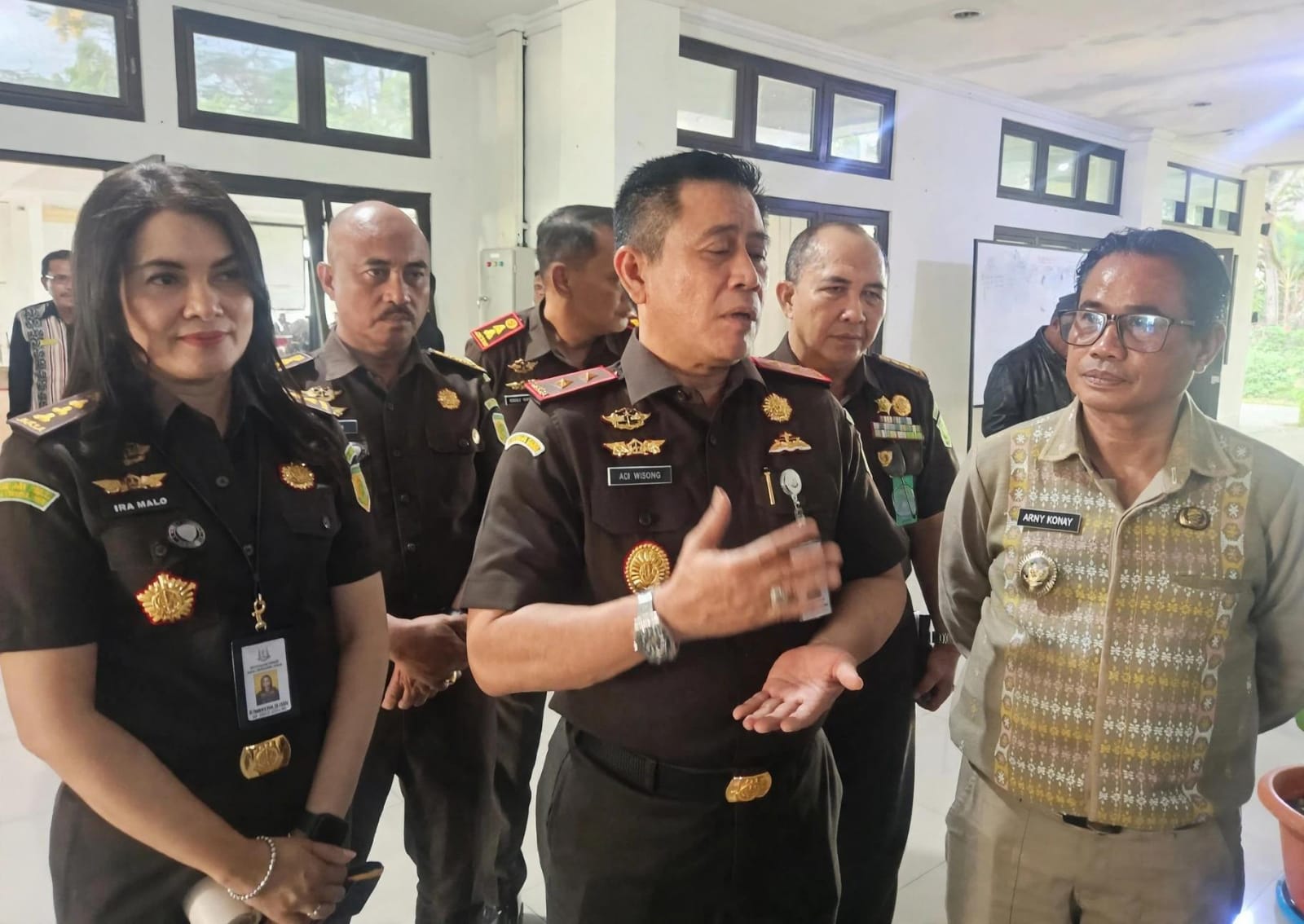 Berkunjung Ke TTS, Kajati NNT Mengatakan Belum Ada Atensi Khusus Terkait Penanganan Kasus