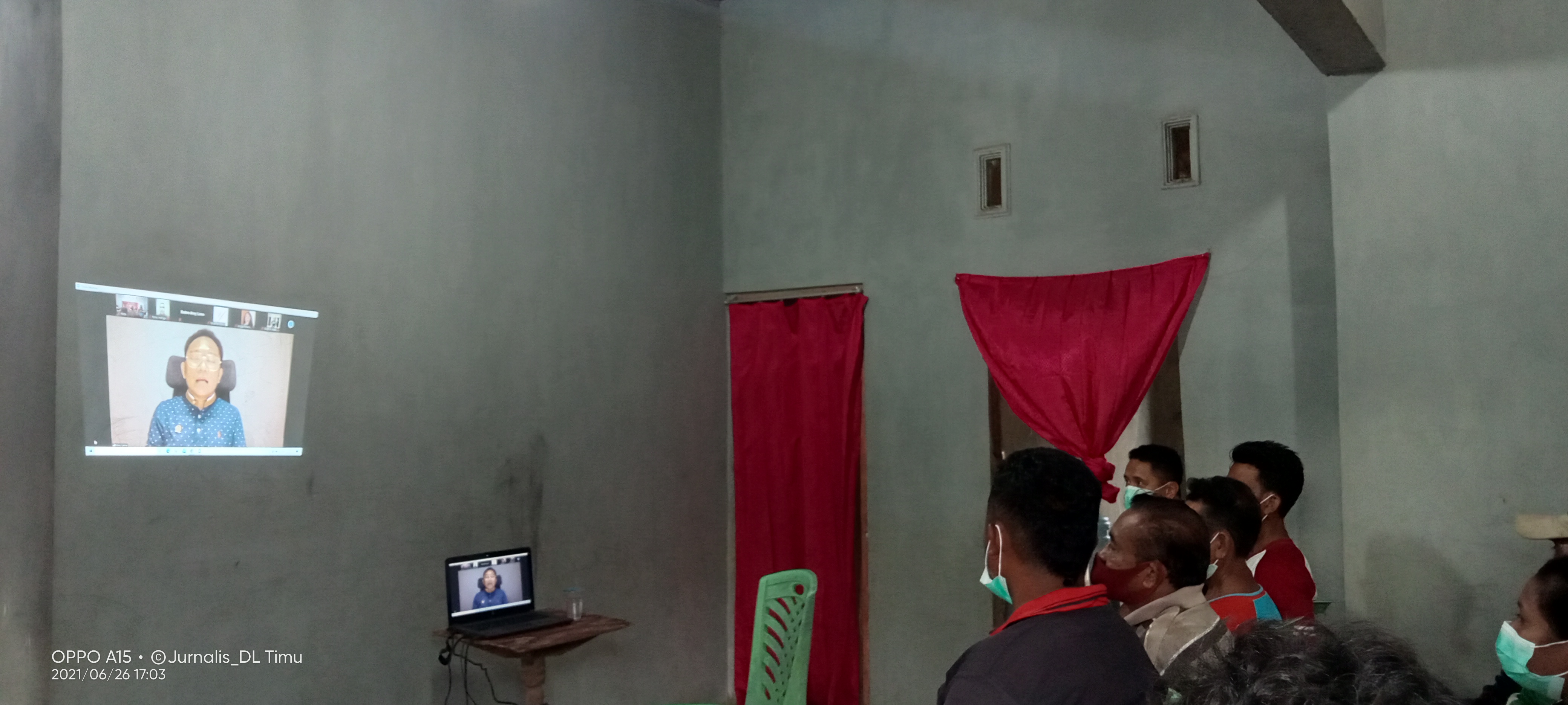 Jemput Aspirasi, Ansy Lema Gelar Diskusi Virtual Dengan Masyarakat Dusun Halla Rote Ndao 