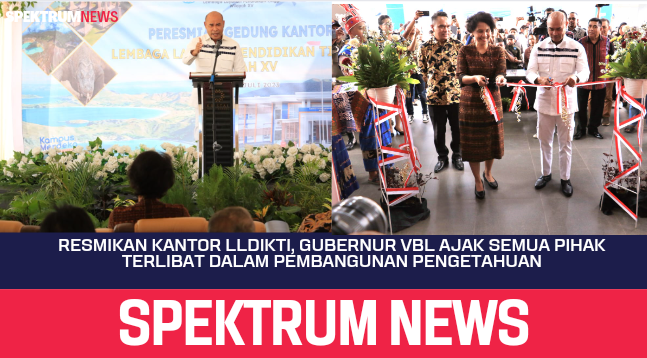 Resmikan Kantor LLDIKTI, Gubernur VBL Ajak Semua Pihak Terlibat Dalam Pembangunan Pengetahuan