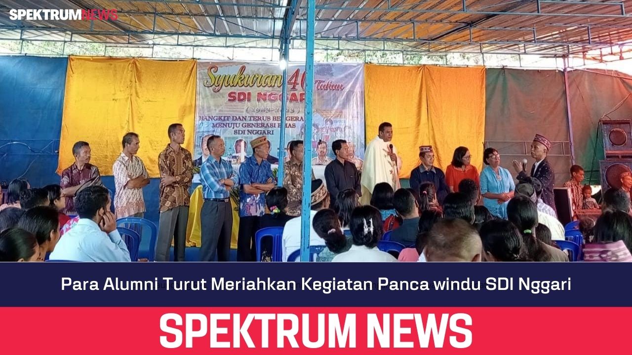 Para Alumni Turut Meriahkan Kegiatan Panca windu SDI Nggari