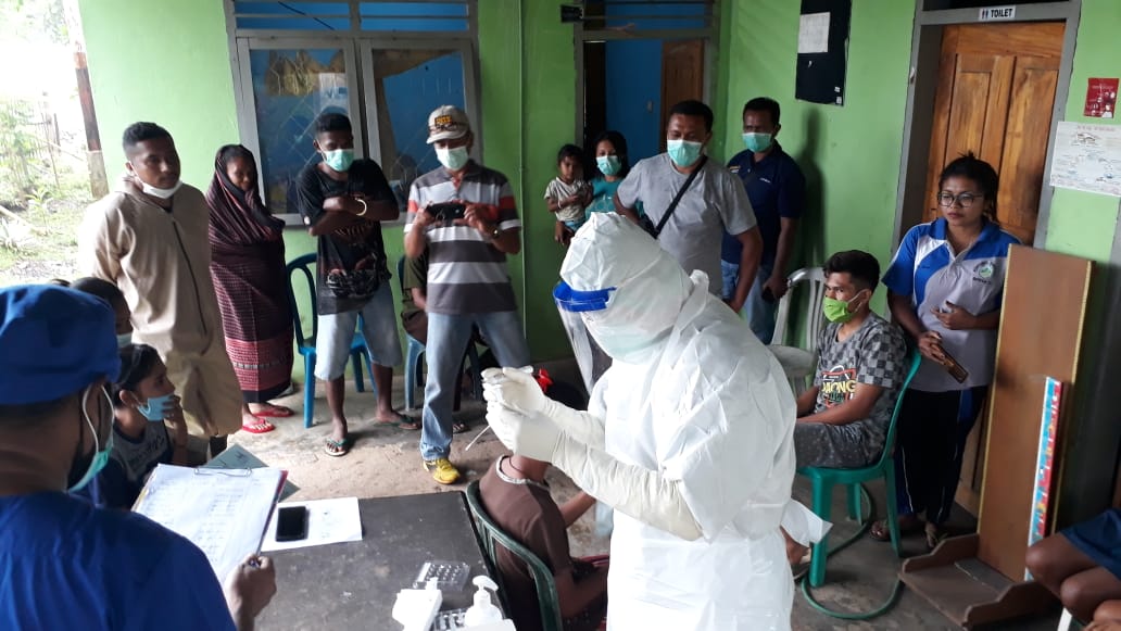 Waww Usai Kunjungan Presiden di Sikka,  Begini Hasil Swab 109  Warga Sikka