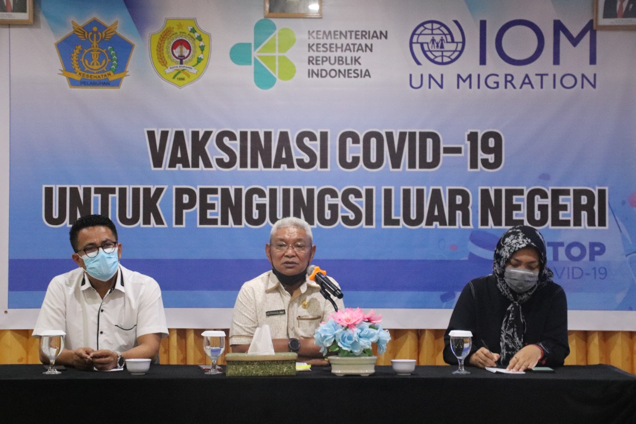 Pengungsi Luar Negeri di Kota Kupang  Dapat Vaksin Covid-19 