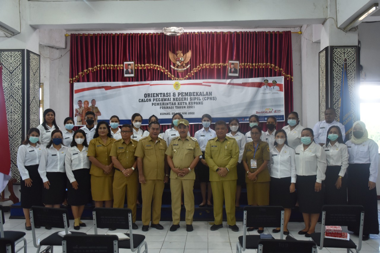 Wali Kota Ingatkan CPNS Kota Kupang Untuk Disiplin dan Loyal 