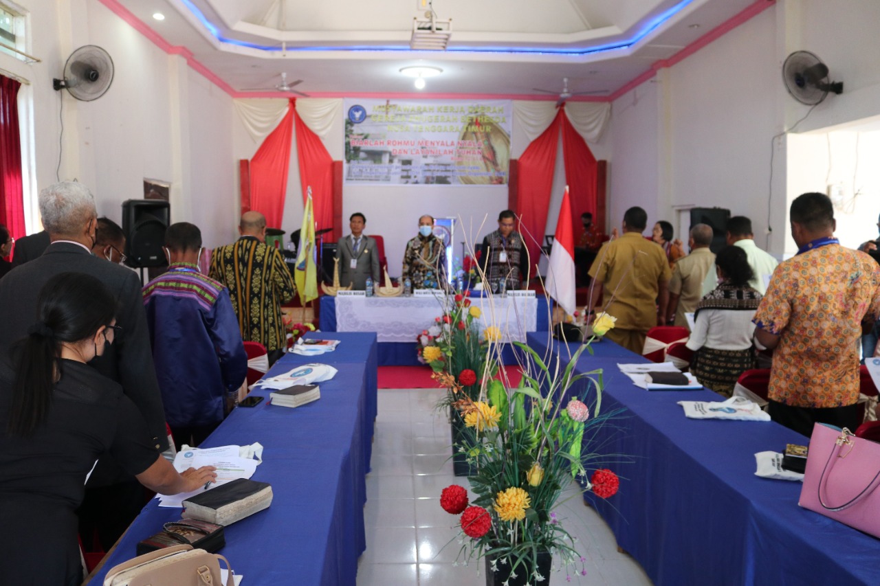 Wali Kota Kupang Ucap Terimakasih Gereja Selalu Hadir Mendukung Pemerintah.