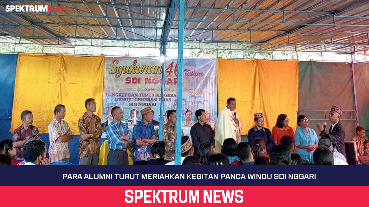 Para Alumni Turut Meriahkan Kegitan Panca Windu SDI Nggari