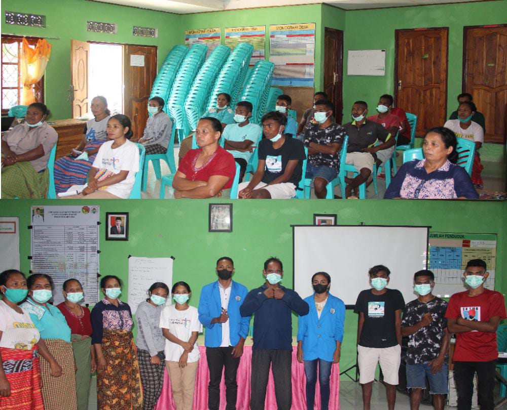 Mahasiswa PNK Sosialisasi 7 Sapta Pesona Bagi Pokdarwis Di Desa Duarato Belu