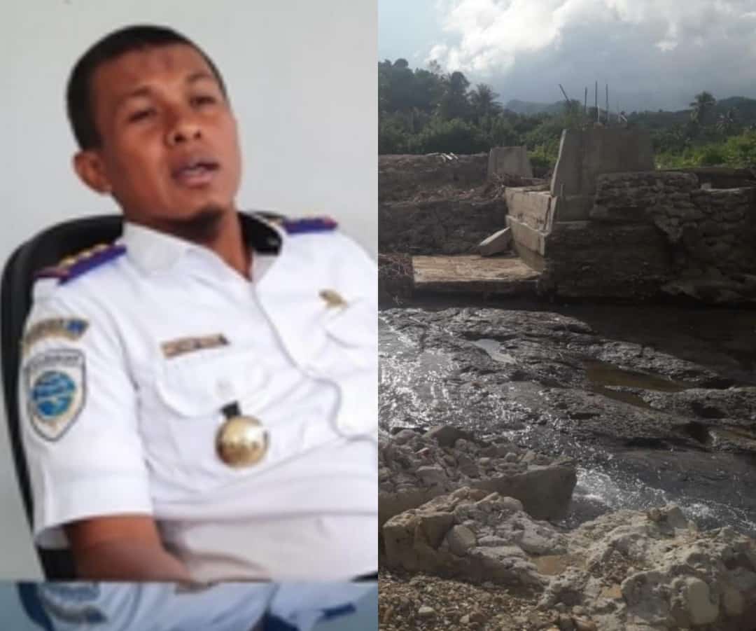 Bendungan Ekoae Yang Jebol Akan Segera di Perbaiki Oleh PUPR Kabupaten Ende 