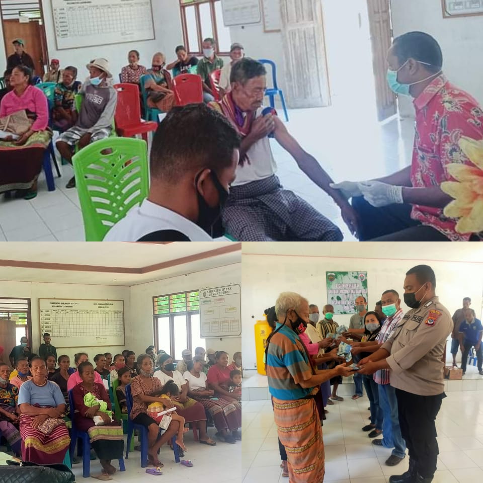 Pemdes Meotroi, Malaka Salurkan BLT Triwulan Pertama Kepada 120 KPM
